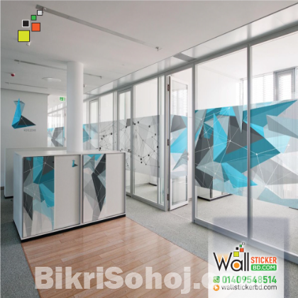 Glass Door Stickers for Office